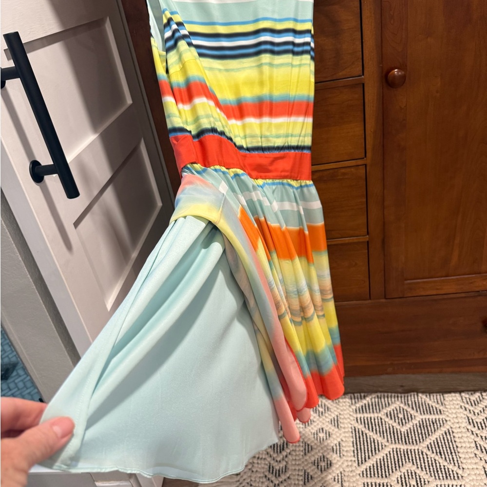 Ted Baker London Multicolor Striped Dress - Picture 11 of 15